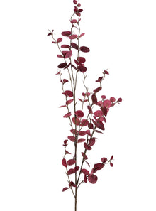  Autumn Eucalyptus | Burgundy | Artificial Silk Flowers