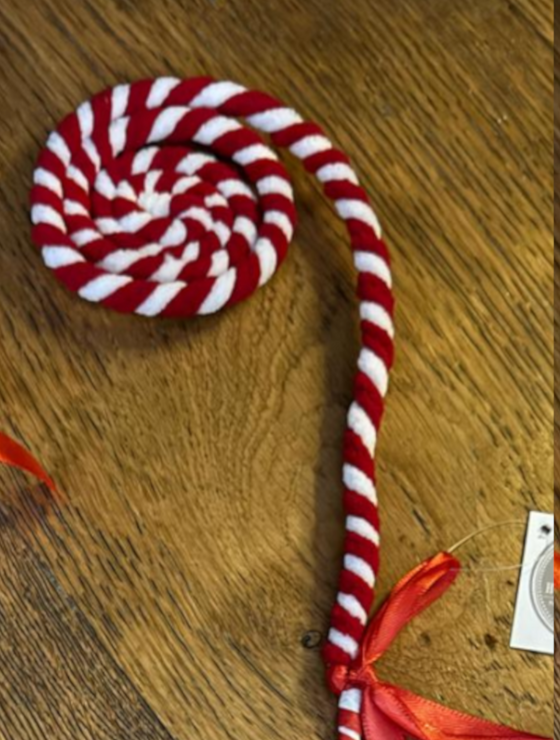 Candy Canes Red & White