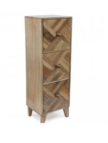 3 Drawer Cabinet Mango Wood