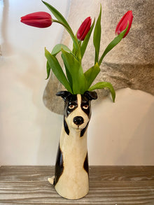  Top Dog Collie Vase
