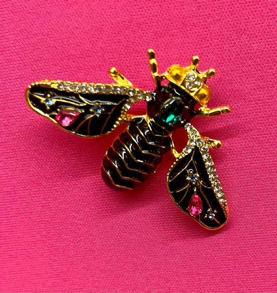 Vintage Bee Brooch /Scarf Pin