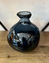 Simplicity Petrol Blue Recycled Glass Vase-18cm