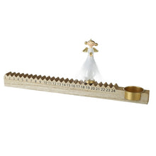  Angel Advent Tea Light Count Down Natural