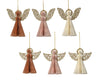 Angel Paper With Glitter Wings