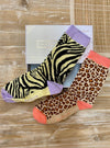 Bamboo Socks Animal Print