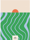 Beach Towel Lined Notebook