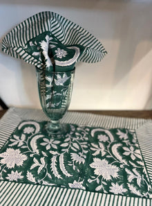  Block Print Cotton Placemats