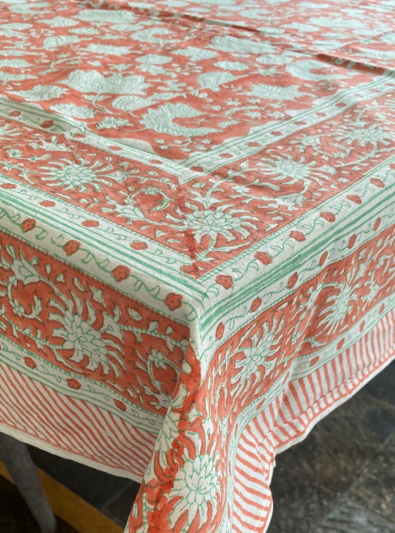 Block Print Cotton Tablecloths