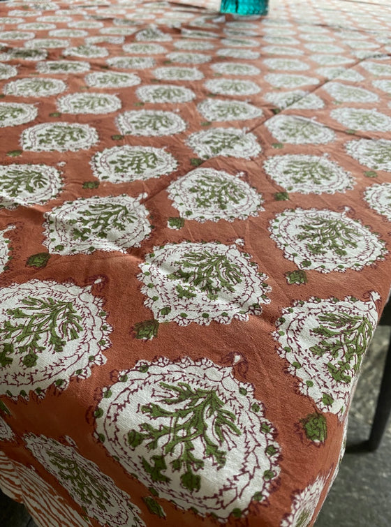 Block Print Cotton Tablecloths