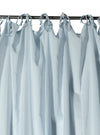 Blue Voile Curtain