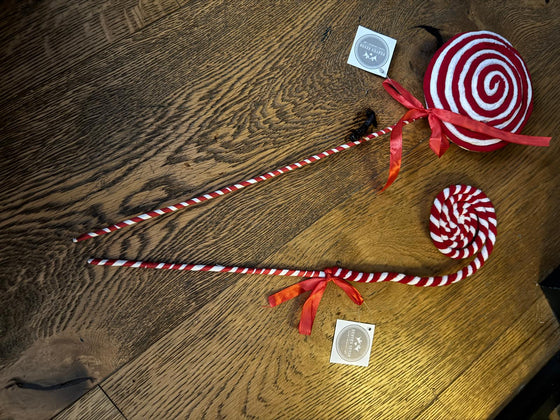 Candy Canes Red & White