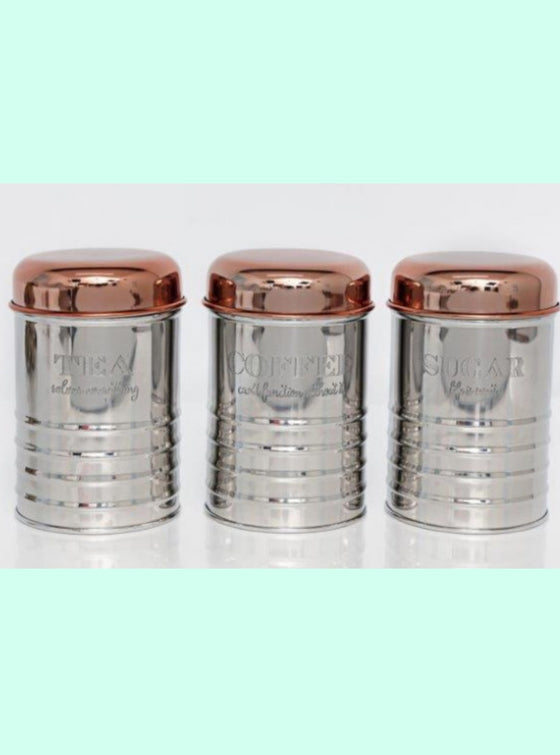 Copper Tea Coffee Sugar Sets