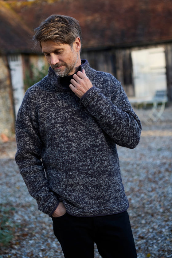 Donegal Cardigan L/XL Charcoal
