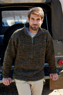  Donegal Cardigan L/XL Moss