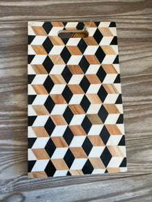  Wooden Check Serving/ Chopping Board