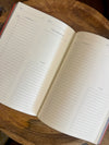 floral journal diary