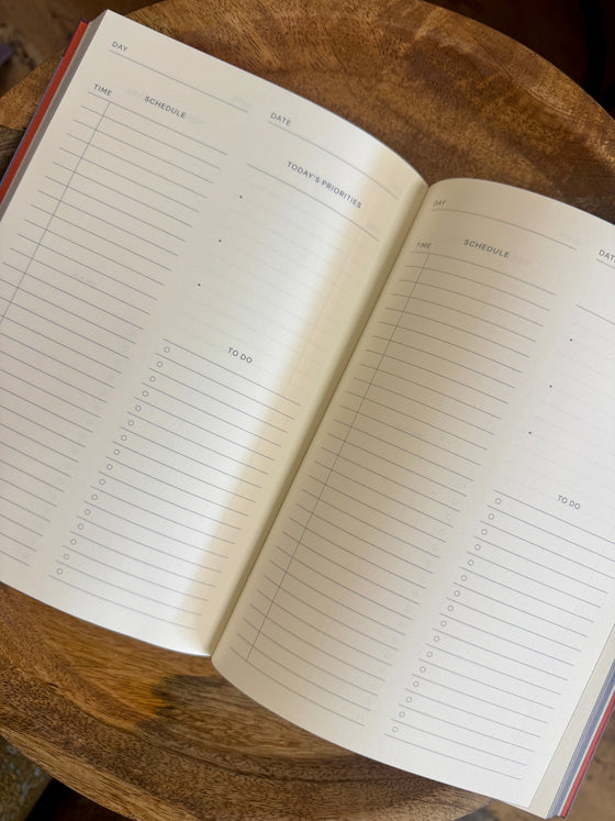 floral journal diary