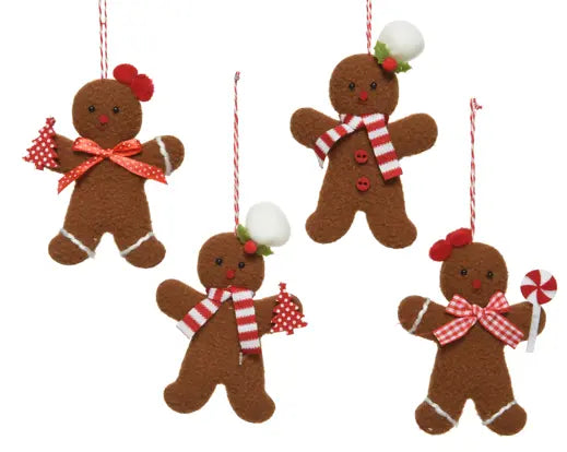 Gingerbread Hanging Decs