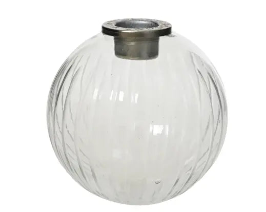 Glass Round Candle Holder