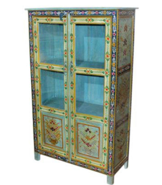  Hand Painted Two Door Cabinet