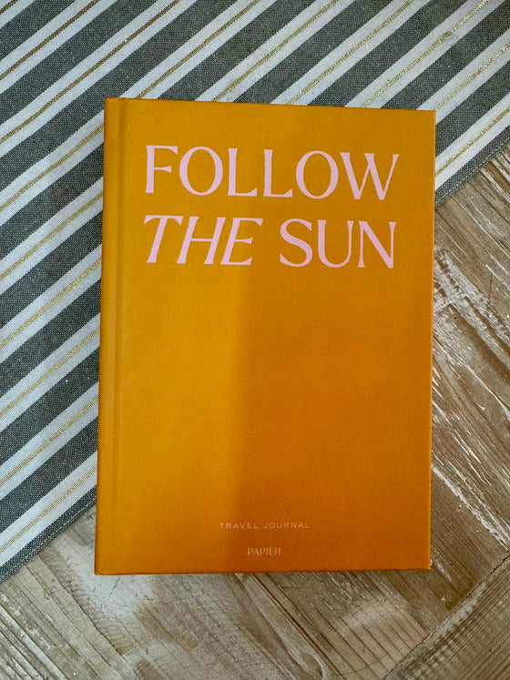 Follow The Sun Travel Journal