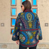 Suzanni Embroidered Jacket with Fur