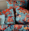 Mary Printed Cotton Velvet Fully Lined Throw