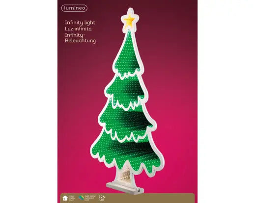 Infinity Light Christmas Tree