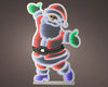 Infinity Light Santa Red
