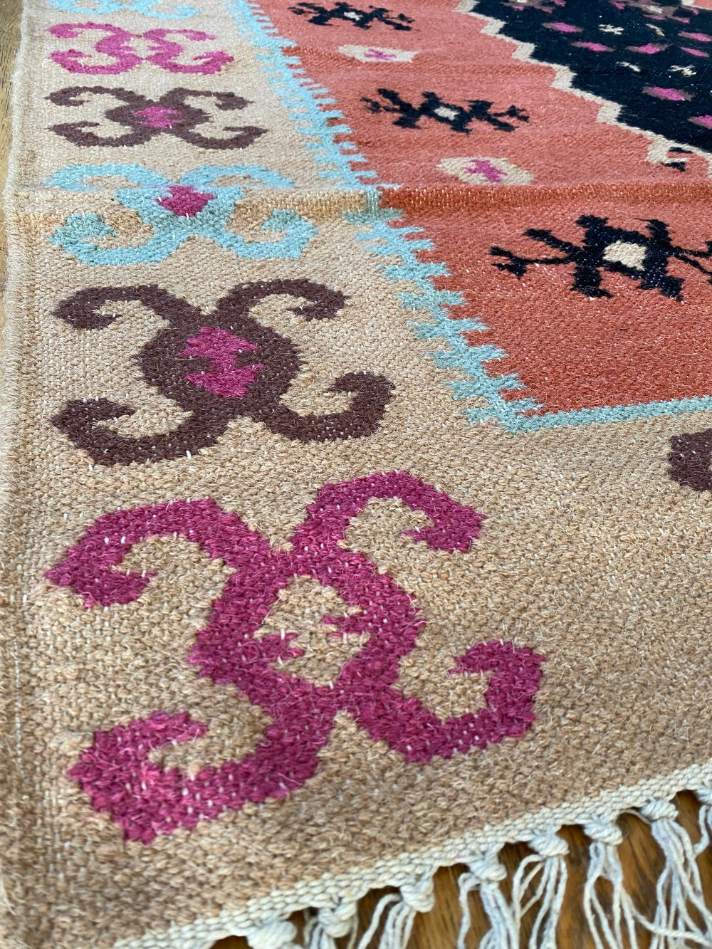 Kilim Multi Coloured Rug  150 x 220cm