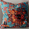 This beautiful bright abstract  cotton velvet cushion is from our Jaipur range of products which can be found on our website www.scapeinteriors.co.uk. You can also visit our UK store in person at 79 The Broadway, Leigh-on-Sea Essex SS9 1PE. Other complementary products are available both online and in store.