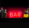 LED Red Neon Acrylic Light Box- Bar