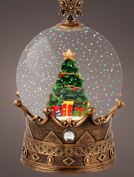 Led Water Spinner Snow Globe