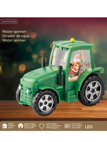  Led Water Spinner Tractor Green
