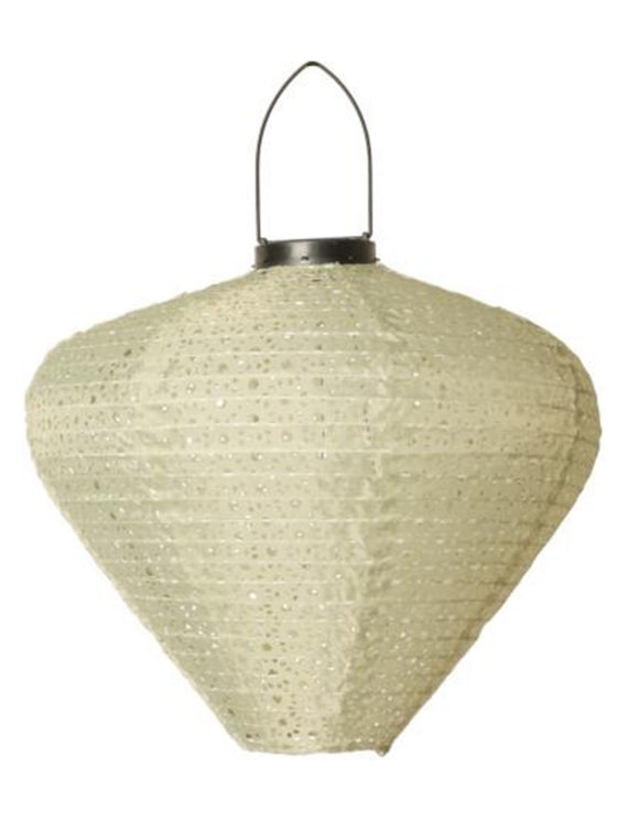 Lantern Solar Light Conical Light Green