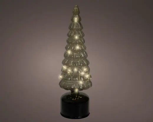 Led Rotating Tree Small Green