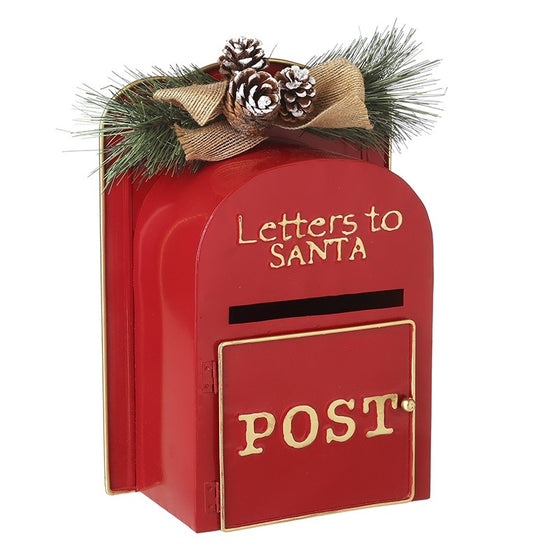 Letters To Santa Post Box Red