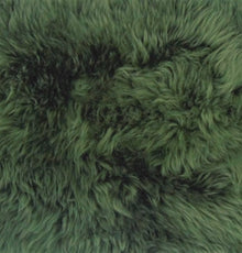  Long Wool Teal Sheepskin Rug