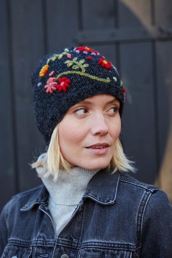 Lugano Beanie Charcoal