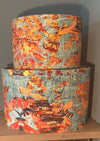 Mary Abstract Velvet Lampshade 40cm