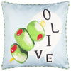 Mediterranean Olive Cushion