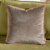 Meridian Cushion Mocha / Pumpkin