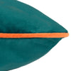 Meridian Cushion Teal / Clementine