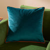 Meridian Cushion Teal / Clementine
