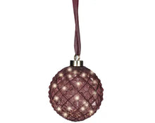  Micro 40 Led Ball Maroon