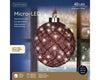 Micro 40 Led Ball Maroon