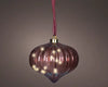 Micro Led 15 Onion Sparkle Effect Maroon