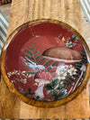 Mushroom Enamel Bowl 25 cm