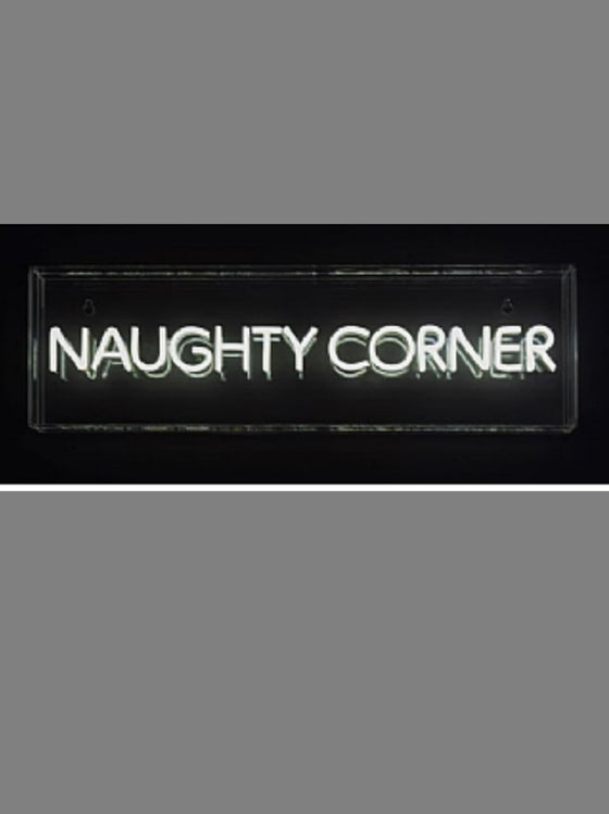 LED Neon Acrylic Box-Naughty Corner