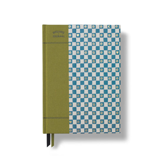 front Night Sky Fabric Wellness Journal